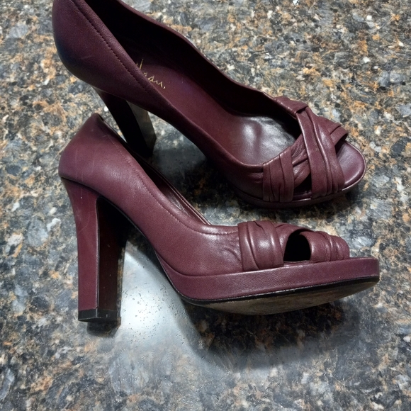 Cole Haan Leather Heels - Picture 4 of 15